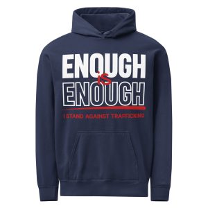 ENOUGH IS ENOUGH | Unisex Garment-Dyed Hoodie