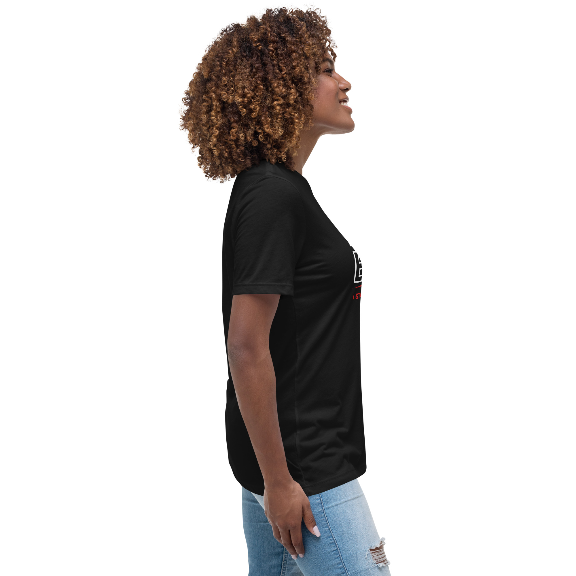 Women’s Relaxed T-Shirt – I Stand Against Trafficking - Image 29